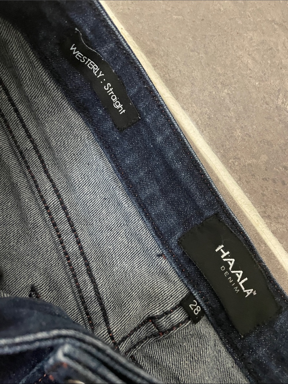 HAALA Westerly Straight Jeans size 28X34 - Picture 7 of 11